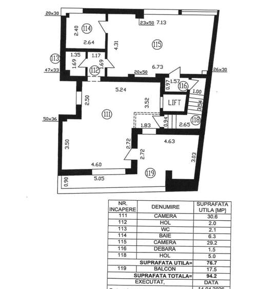 Apartament cu 2 camere semidecomandat în Polonă