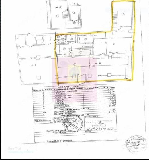 Spațiu comercial, de 206 mp, în Obor