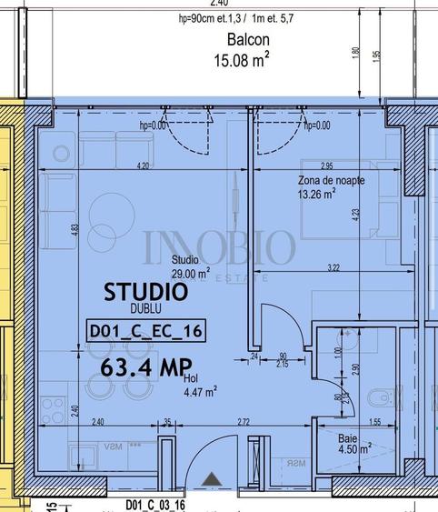 Apartament cu 2 camere în Colentina