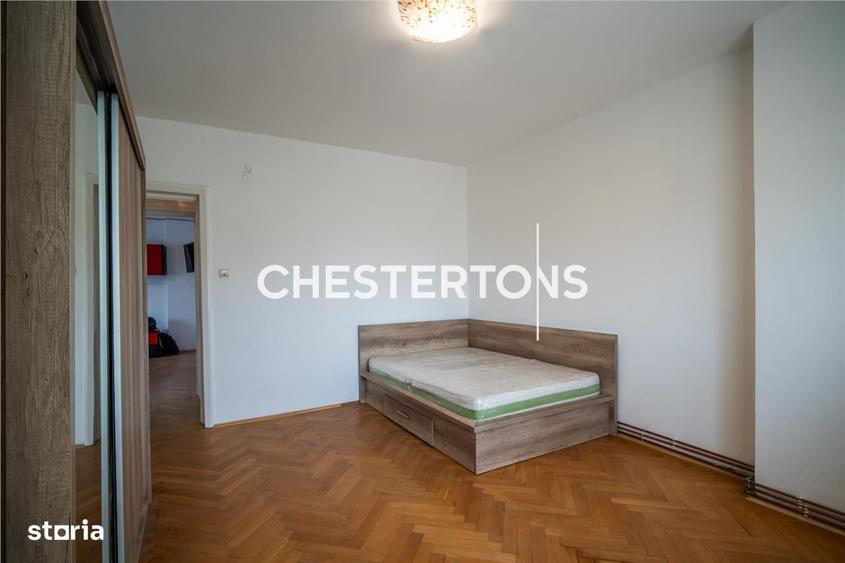 Penthouse deasupra orasului - apartament de vanzare cu terasa, semineu - 8
