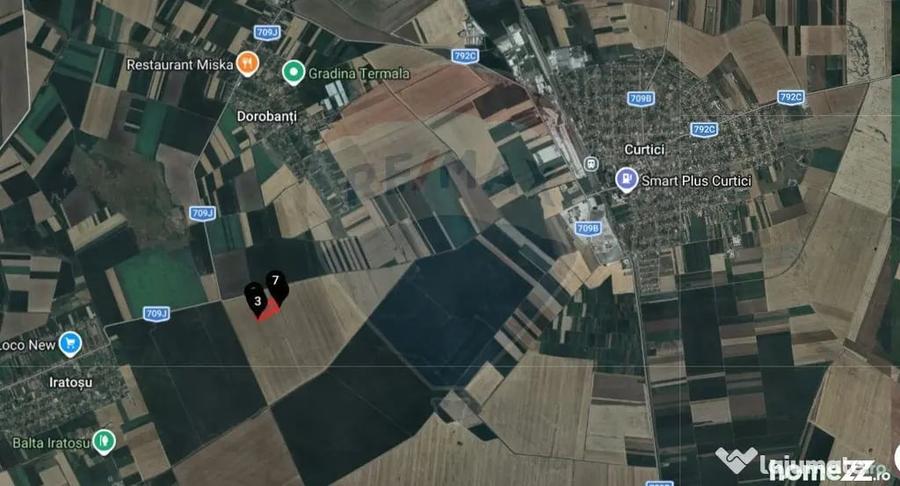 Teren extravilan 46,300mp Curtici - 4