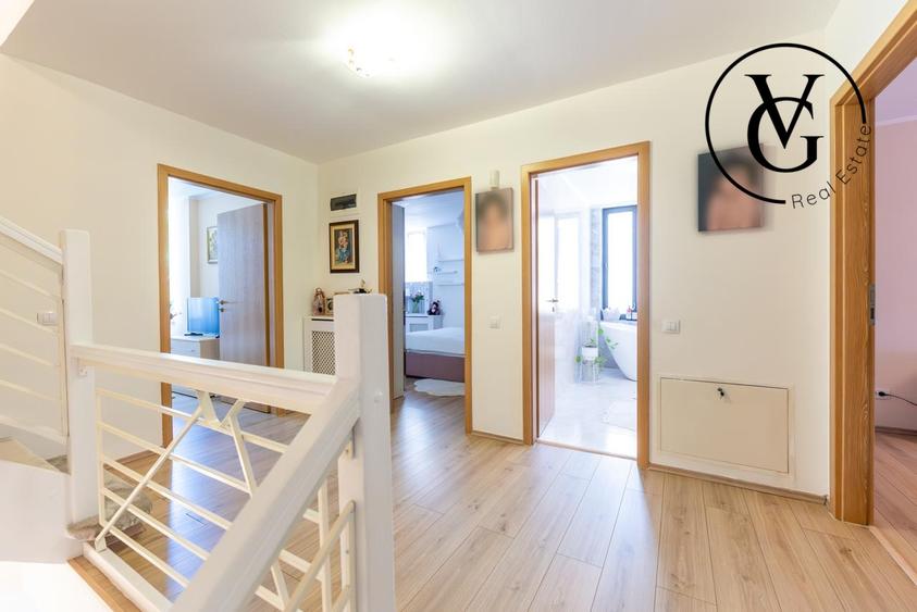 Casă individuală cu 5 camere cu Teren 427 Mp în Corbeanca