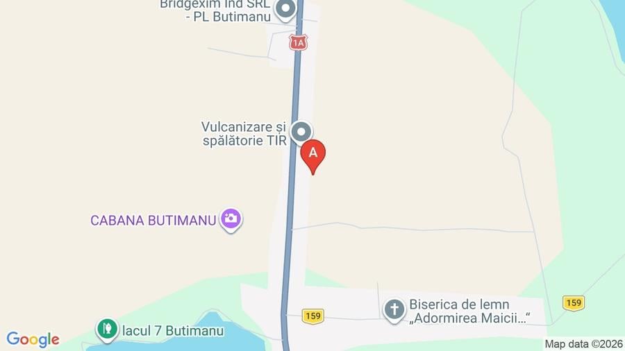 Teren construcție, în Butimanu