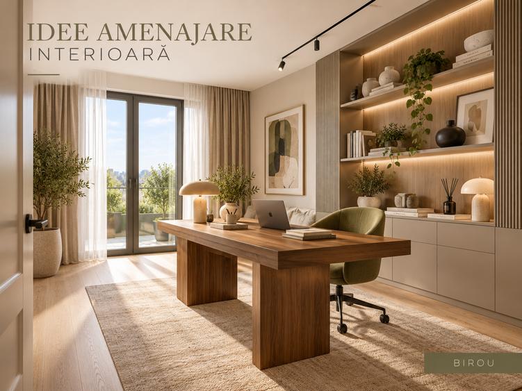 Apartament cu 3 camere decomandat în Popești-Leordeni