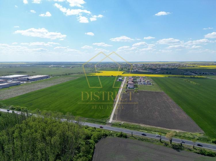 Teren Construcții intravilan de 6411 mp, în Sânandrei