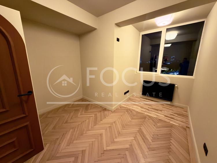 Apartament cu 3 camere semidecomandat, mobilat în Calea Victoriei