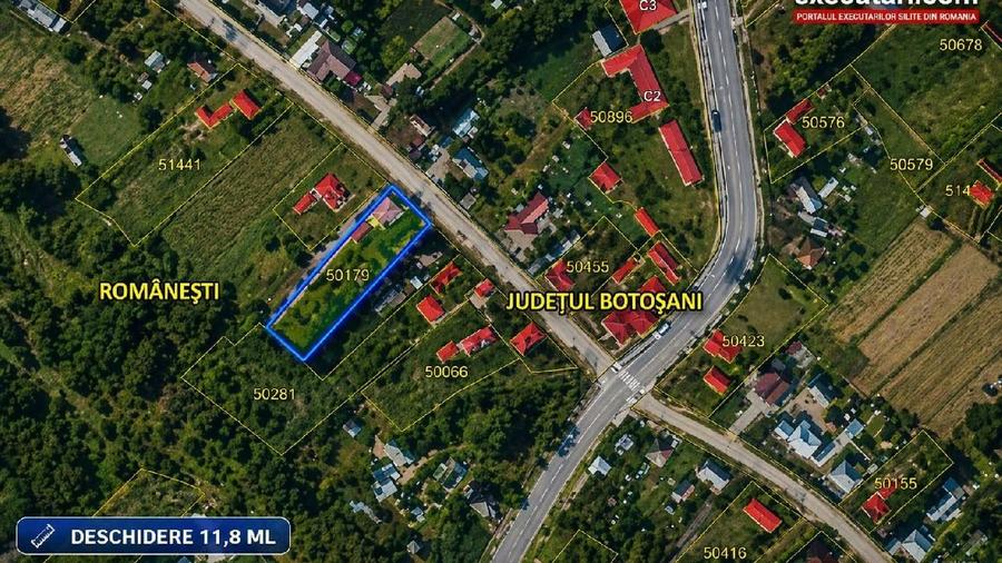 Casă individuală cu 5 camere cu Teren 1329 Mp în Românești