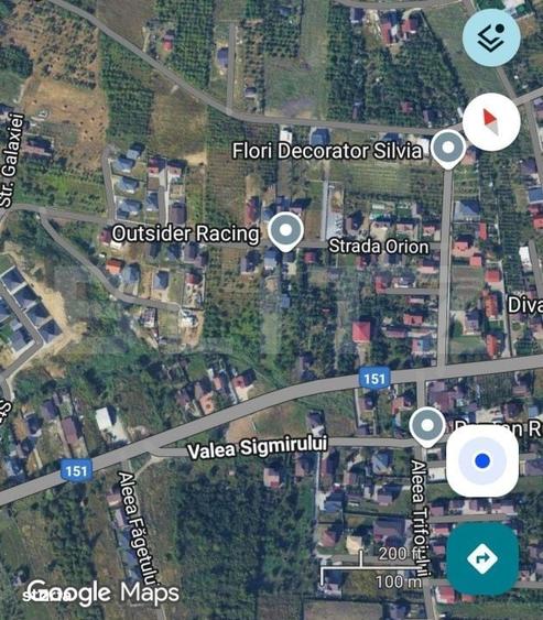 Teren intravilan 25 ari, zona Valea Sigmirului - 2
