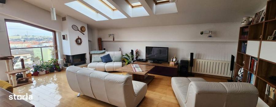 Apartament 3 camere 118 mp, central, 2 bai, terasa+balcon,mobilat lux! - 10