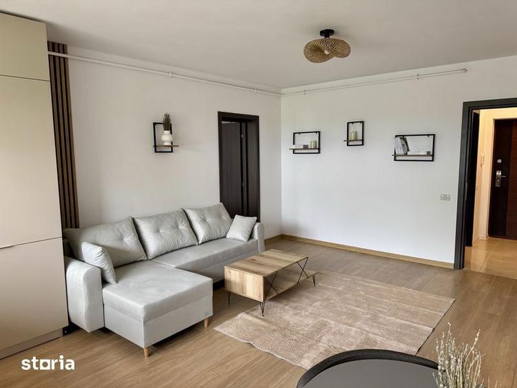 Apartament cu 2 camere, mobilat în Sânpetru