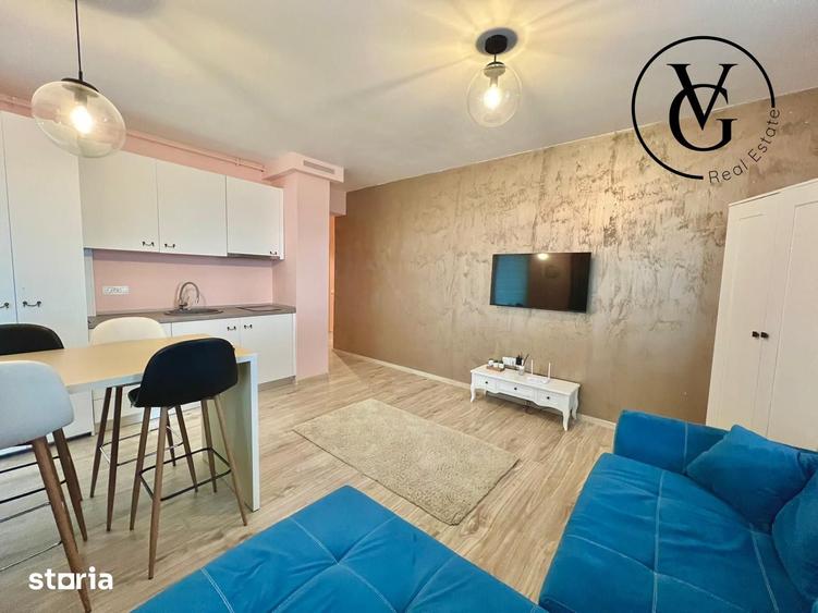 Apartament cu 2 camere semidecomandat în Nord