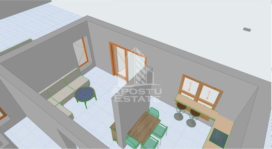 Casa individuala la rosu, teren 700mp, Giarmata - 3