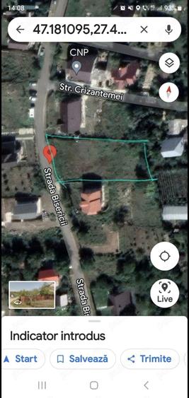 Teren de 1322 mp, în Valea Lupului