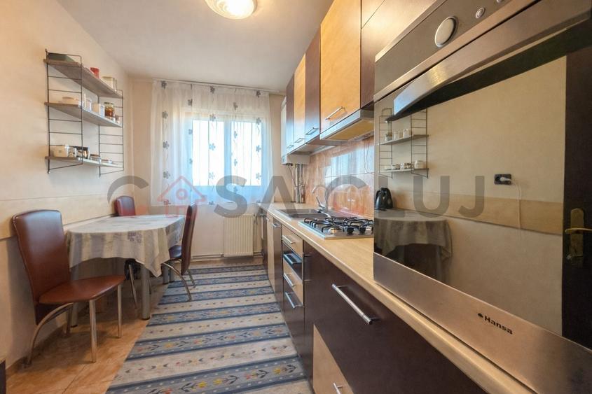 Apartament cu 2 camere decomandat, mobilat în Mănăștur — fotografia 3