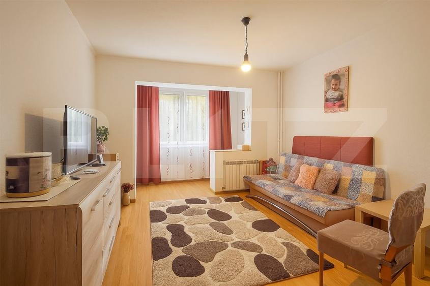 Apartament cu 2 camere decomandat, mobilat în Plopilor