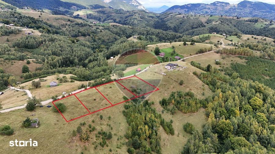 Teren de 1518 mp, în Fundata