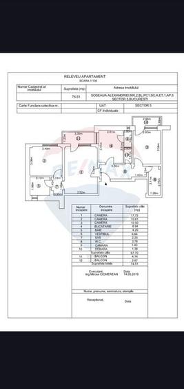 Apartament 3 camere– mutare imediată | 119.000 € | - 13