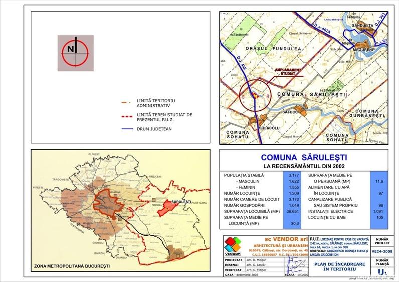 Teren de 42 mp, în Sărulești