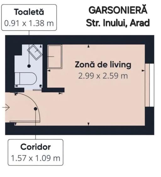 Garsonieră în UTA