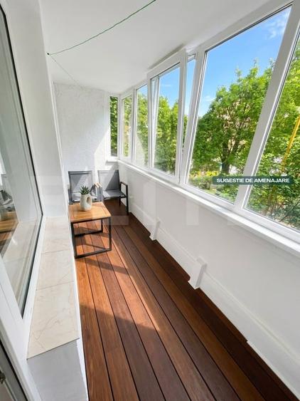 Apartament cu 2 camere decomandat, mobilat în Gării