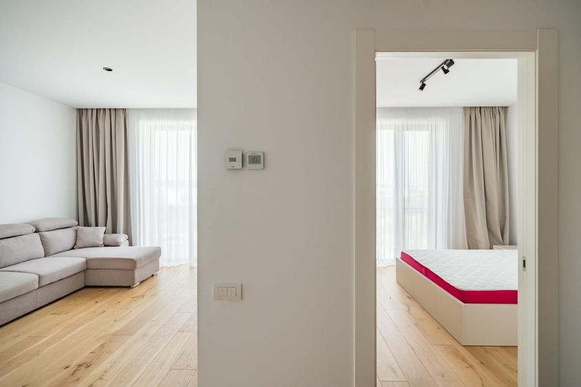 Apartament cu 2 camere semidecomandat în Tunari