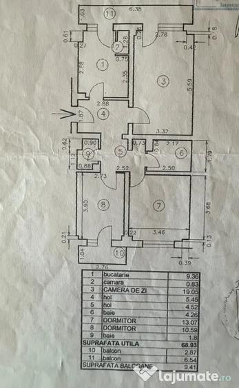 Apartament 3 camere decomandat, zona Calarasilor. - 2