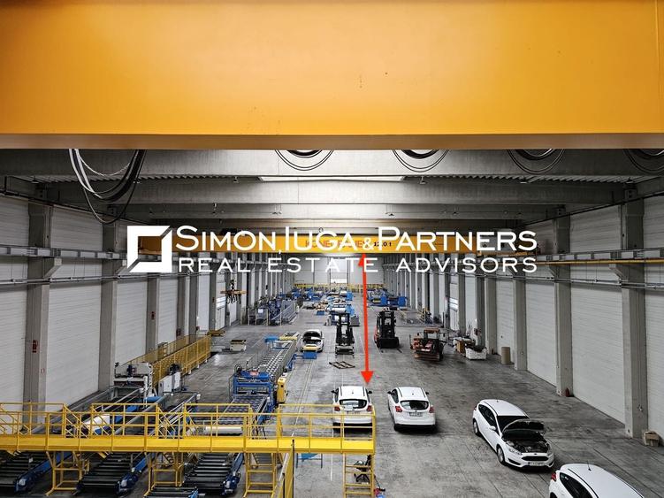 Spațiu industrial, de 3,640 mp, în Jucu