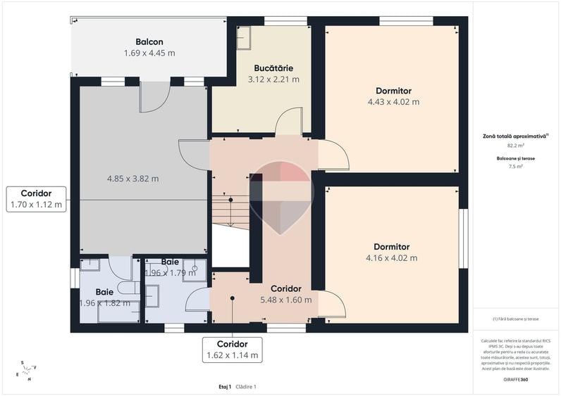 Casă cu 6 camere cu Teren 2208.64 Mp în Central