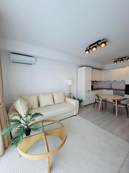 Apartament cu 2 camere semidecomandat, mobilat în Lacul Tei