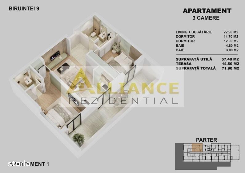 Apartament, - 6