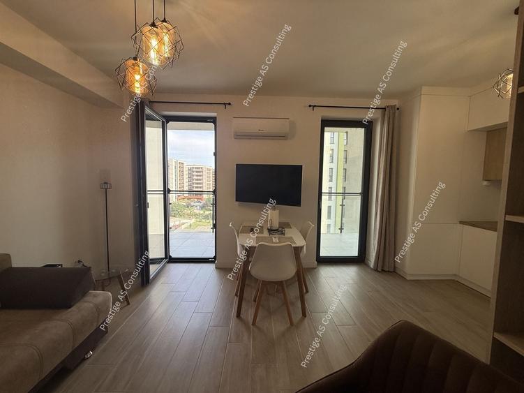 Apartament cu 2 camere semidecomandat, mobilat în Torontalului
