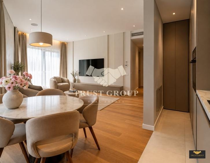 Apartament cu 3 camere semidecomandat, mobilat în Floreasca