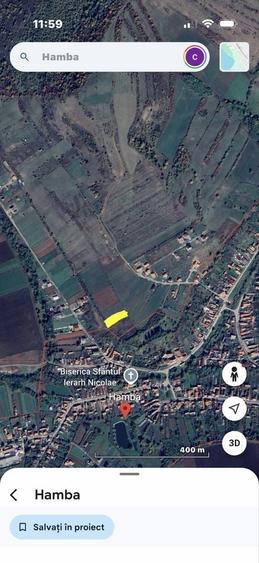 Teren de 2500 mp, în Șura Mare