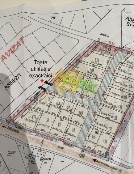 Teren Construcții intravilan de 666 mp, în Calea Urseni