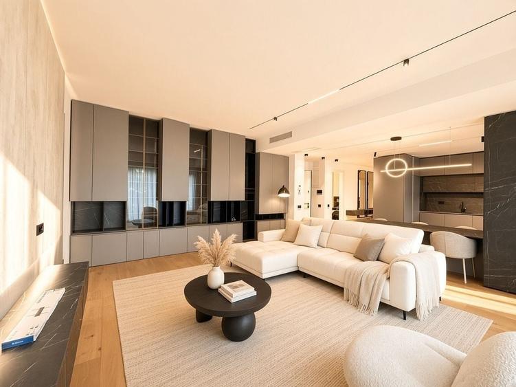 Apartament cu 3 camere decomandat, mobilat în Herăstrău