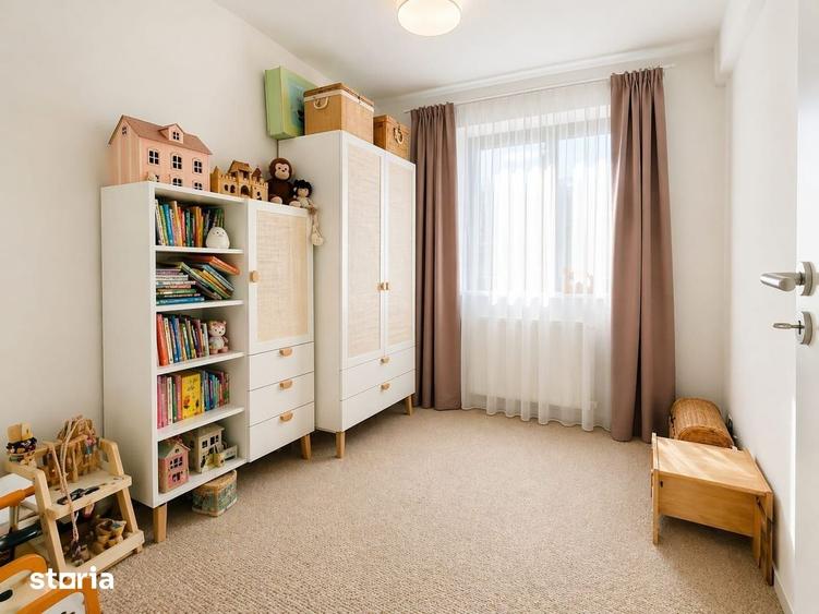 Apartament cu 3 camere, mobilat în Borhanci