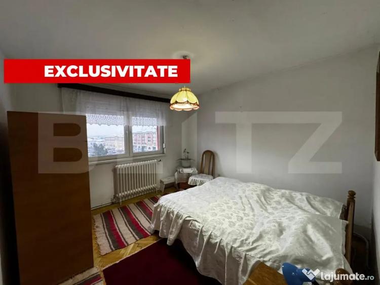 Apartament cu 3 camere decomandat în Central