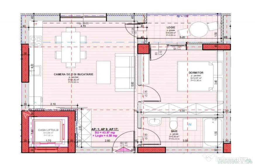 Apartament la cheie cu 2 camere la etajul 2 Pictor Brana Sel - 2