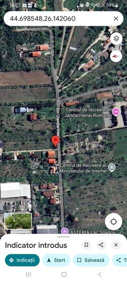 Teren agricol intravilan de 1700 mp, în Snagov