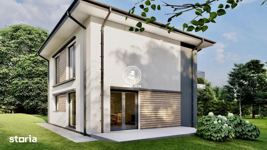 Casă cu 4 camere cu Teren 370 Mp în Miroslava