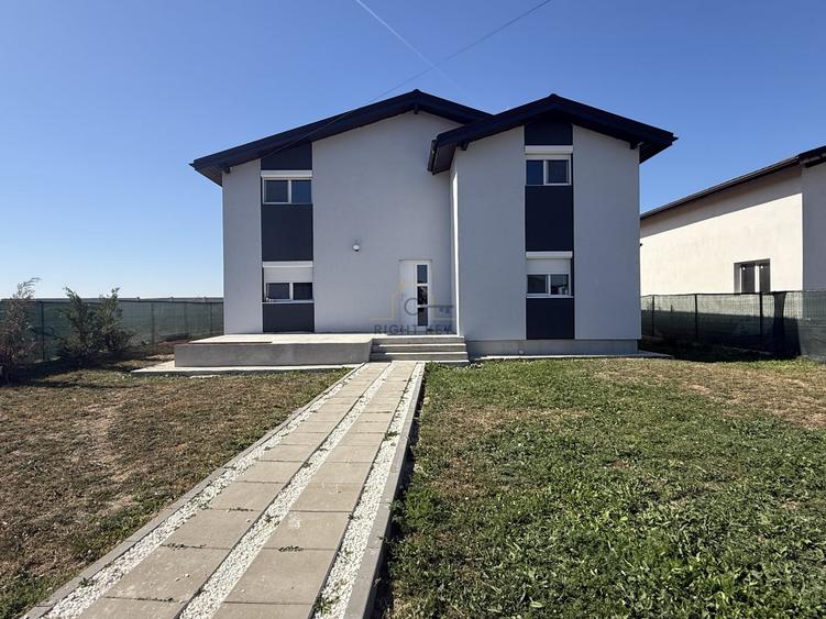 Casă individuală cu 6 camere cu Teren 500 Mp în Ciorogârla