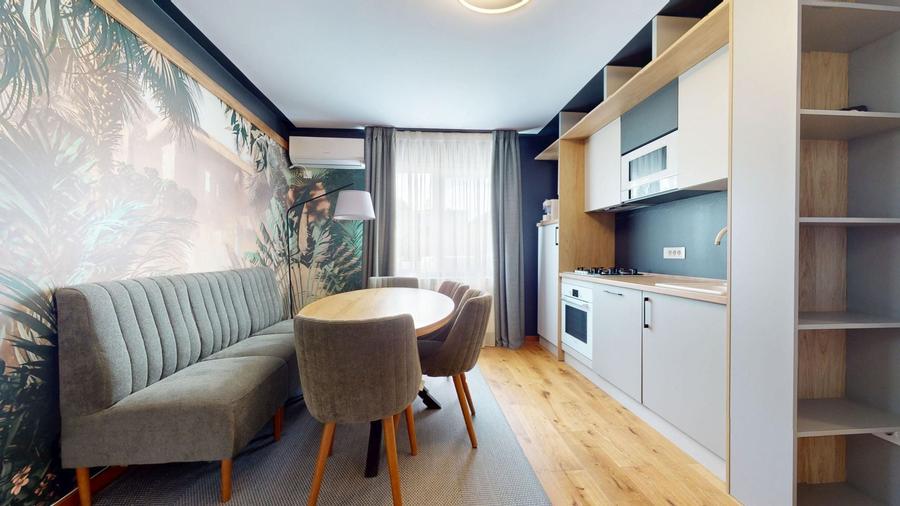 Apartament cu 3 camere semidecomandat, mobilat în Astra