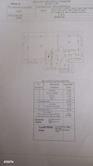 Casă cu 4 camere cu Teren 374 Mp în Berceni