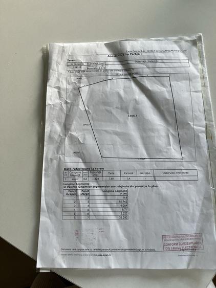 Teren de 600 mp, în Bucium