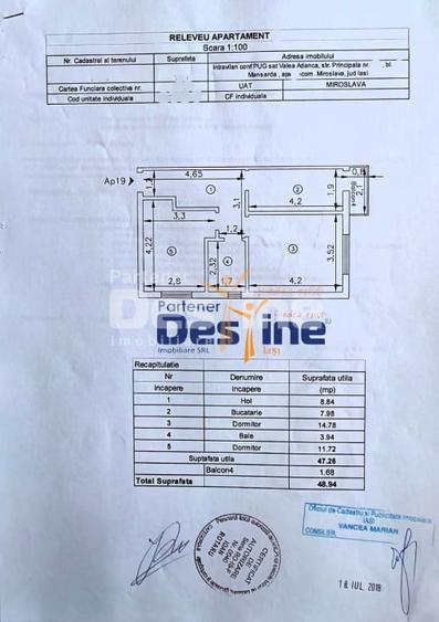 Apartament 2 camere decomandat 49 mp + balcon - 11