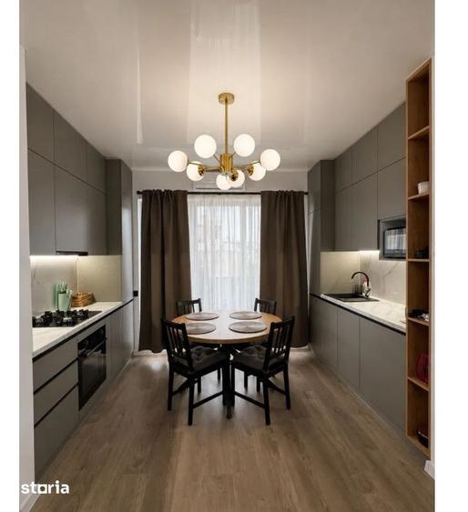 Apartament cu 2 camere semidecomandat, mobilat în Eminescu