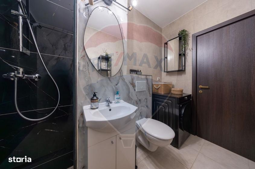 Apartament cu 2 camere, mobilat în Sânpetru