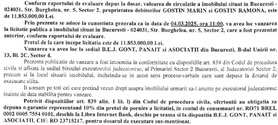 Casă cu 20 camere cu Teren 1075 Mp în Calea Călărașilor