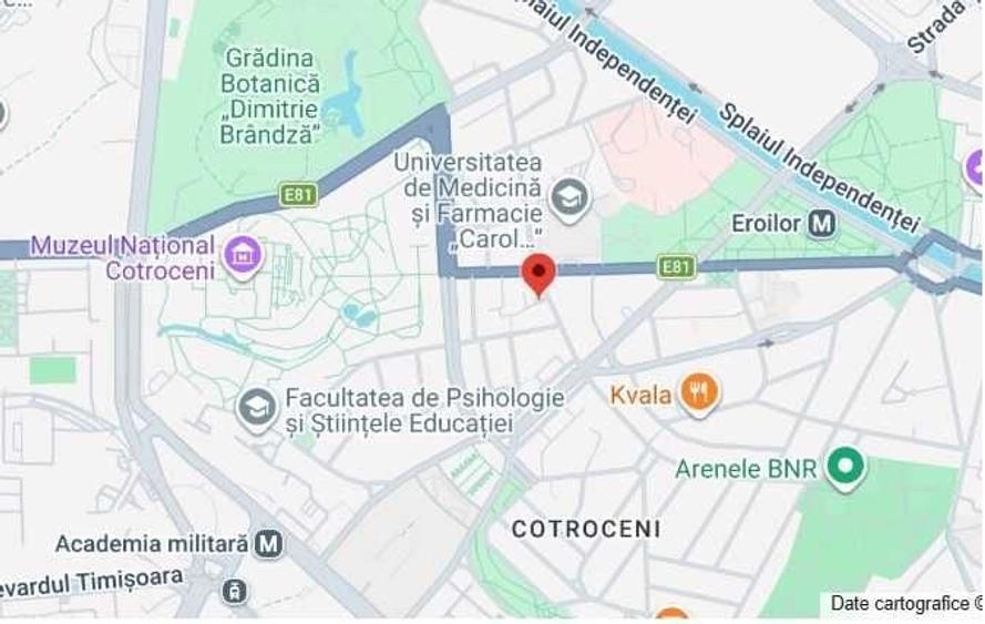 Garsonieră în Cotroceni