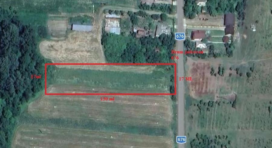 Teren de 2200 mp, în Tetoiu